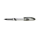 5 Star Elite Fineliner Pen Liquid 0.8mm Tip 0.4mm Line Black [Pack 12] 918370