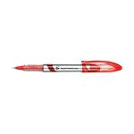 5 Star Elite Fineliner Pen Liquid 0.8mm Tip 0.4mm Line Red [Pack 12] 918397