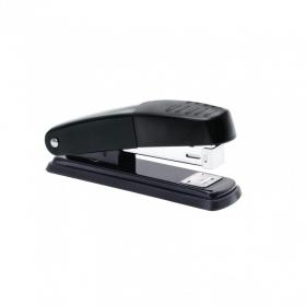 5 Star Office Stapler Half Strip Metal Top and Base Top Loading Capacity 20 Sheets Black 918745