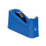5 Star Office Tape Dispenser Desktop Weighted Non-slip Roll Capacity 25mm Width 75m Length Max Blue 920144