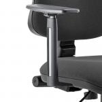 5 Star Office Height-adjustable Chair Arms Black  923957