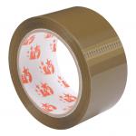 5 Star Office Packaging Tape Low Noise Polypropylene 48mm x 66m Buff [Pack 6] 924231