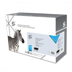 5 Star Office Remanufactured Laser Toner Cartridge HY Page Life 2500pp Black HP 49A Q5949A Alternative 924621