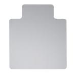5 Star Office Chair Mat For Hard Floors PVC Lipped 1150x1340mm Clear/Transparent 924839
