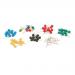 5 Star Office Map Pins 5mm Head Assorted [Pack 100]
