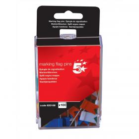 5 Star Office Marking Flags Assorted Pack of 100 925168