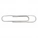 5 Star Office Giant Paperclips Metal Extra Large Length 51mm Plain [Pack 10x100]