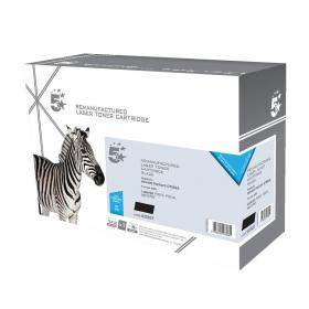 5 Star Office Remanufactured Laser Toner Cartridge Page Life 3000pp Black HP 53A Q7553A Alternative 925927