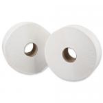 5 Star Facilities Jumbo Toilet Roll 2-ply Sheet Size 250x92mm 410m White [Pack 6] 930114