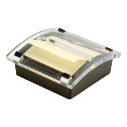Cheap Stationery Supply of 5 Star Office Re-Move Concertina Note Dispenser Acrylic-topped with FREE Pad for 76x76mm Notes 930558 Office Statationery