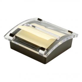 5 Star Office Re-Move Concertina Note Dispenser Acrylic-topped with FREE Pad for 76x76mm Notes 930558