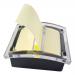5 Star Office Re-Move Concertina Note Dispenser Acrylic-topped with FREE Pad for 76x76mm Notes