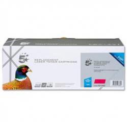 Cheap Stationery Supply of 5 Star Office Remanufactured Laser Toner Cartridge Page Life 1400pp Magenta HP 125A CB543A Alternative 931065 Office Statationery