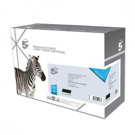 5 Star Office Remanufactured Laser Toner Cartridge Page Life 10000pp Black HP 64A CC364A Alternative 931070