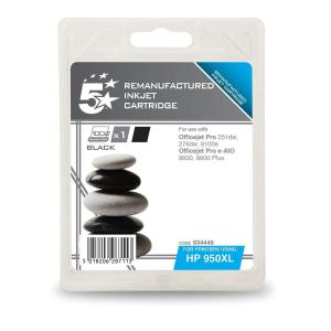 Office Remanufactured Inkjet Cartridge HY Page Life 2300pp 53ml Black