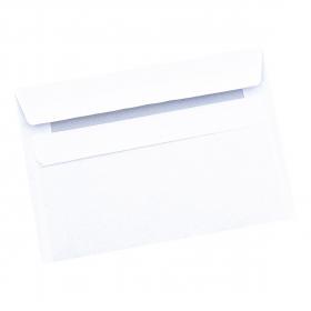5 Star Office Envelopes PEFC Recycled Wallet Self Seal LitWght 80gsm C6 114x162 Retail Pk White [Pack 50] 934746