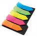 5 Star Office Index Arrow 5 Bright Colours 12x42mm 5 Packs of 20 Flags [100 Flags]