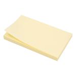 5 Star Office Extra Sticky Re-Move Notes Pad of 90 Sheets 76x127mm Yellow [Pack 12] 935474