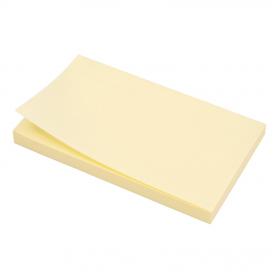 5 Star Office Extra Sticky Re-Move Notes Pad of 90 Sheets 76x127mm Yellow Pack of 12 935474