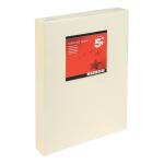 5 Star Office Coloured Copier Paper Multifunctional Ream-Wrapped 80gsm A3 Light Cream [500 Sheets] 936368