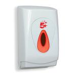 5 Star Facilities Bulk Pack Toilet Tissue Dispenser W150xD130xH275mm White 936674