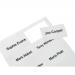 5 Star Office Badge Inserts 54x90mm 20 Sheets of 10 [200 Inserts]
