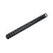 5 Star Office Binding Combs Plastic 21 Ring 225 Sheets A4 25mm Black [Pack 50]