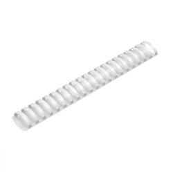 Cheap Stationery Supply of 5 Star Office Binding Combs Plastic 21 Ring 325 Sheets A4 38mm White Pack of 50 Office Statationery