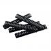 5 Star Office Binding Combs Plastic 21 Ring 425 Sheets A4 50mm Black [Pack 50]