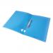5 Star Office Ring Binder 2 O-Ring Translucent Polypropylene A4 Blue [Pack 10]