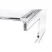 5 Star Office Monitor Stand Acrylic Capacity 21inch W300xD230xH120mm Clear