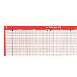 Cheap Stationery Supply of 5 Star Office 2017 Staff Planner Mounted 937460 Office Statationery