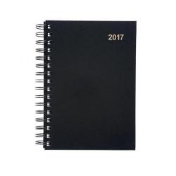Cheap Stationery Supply of 5 Star Office 2017 Wirobound Diary Day to a Page A5 937486 Office Statationery