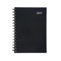 Cheap Stationery Supply of 5 Star Office (A5) 2017 Wirobound Diary Week to View 937491 Office Statationery