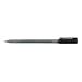 5 Star Elite Ball Pen Medium 1.0mm Tip 0.5mm Line Black [Pack 20]