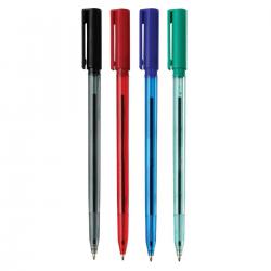 Cheap Stationery Supply of 5 Star Elite Ball Pen Medium 1.0mm Tip 0.5mm Line Blue Pack of 20 938017 Office Statationery