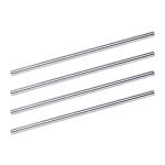 5 Star Office Risers for Letter Tray Chrome Plated 152mm [Pack 4] 938020