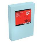 5 Star Office Coloured Card Tinted 160gsm A4 Medium Blue [Pack 250] 938075