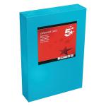 5 Star Office Coloured Card Tinted 160gsm A4 Deep Blue [Pack 250] 938083
