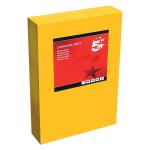 5 Star Office Coloured Card Tinted 160gsm A4 Deep Orange [Pack 250]  938101