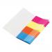 5 Star Office Index Flag Neon Four Colour [Pack 5]