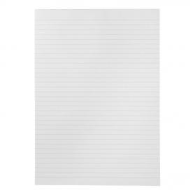 5 Star Eco Recycled Memo Pad Headbound 70gsm Ruled 160pp A4 White Paper Pack of 10 938279