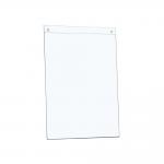 5 Star Office Sign Holder Wall Display Portrait A4 Clear  938551
