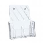 5 Star Office Literature Holder Slanted A4 Clear  938554