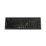 5 Star Office Keyboard USB Wired Hot Keys Black  938588