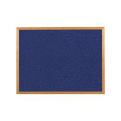 Cheap Stationery Supply of 5 Star Office 1800 Felt Noticeboard with Wooden Frame (Blue) 938619 Office Statationery