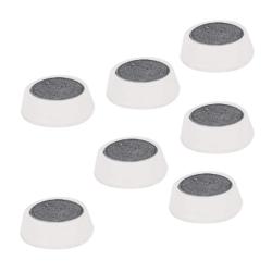 Cheap Stationery Supply of 5 Star Office Round Plastic Covered Magnets 20mm White Pack of 10 938685 Office Statationery
