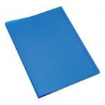 5 Star Office Display Book Soft Cover Lightweight Polypropylene 10 Pockets A4 Blue 938799