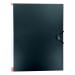 5 Star Office Display Book Hardback Cover Polypropylene 50 Pockets A4 Black