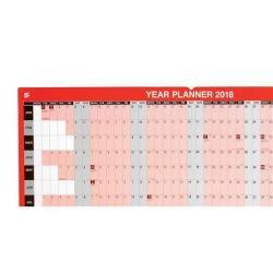 Cheap Stationery Supply of 5 Star Office 2018 Year Planner Mounted 938829 Office Statationery